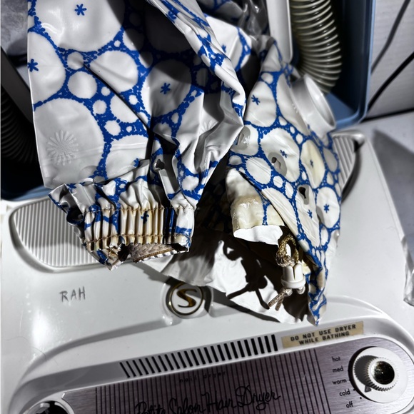 Vintage Shick Hair Dryer 1966 petite salon Bonnet Grandma core movie prop retro - Picture 8 of 13